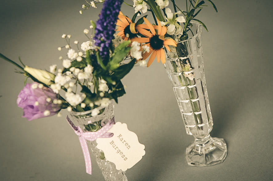 single stem & bud vases for hire, Cheshire, Manchester & north west