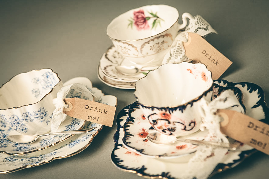 teacups and saucers for hire, Cheshire, Manchester & north west